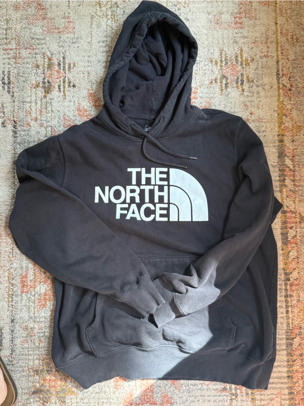 The North Face Black Zip-Up Logo Hoodie